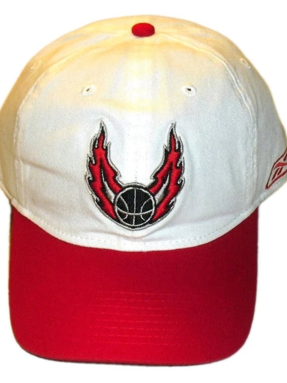 Portland Trail Blazers Mens Adjustable Strapback hat cap White Red New Nba